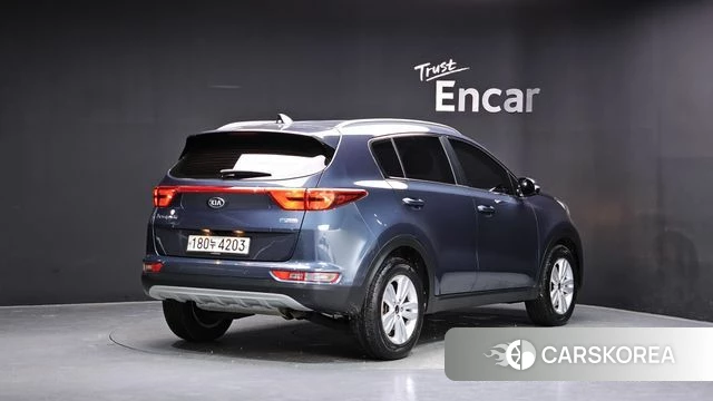 Kia Sportage 4th Generation 2018 Синий из Кореи
