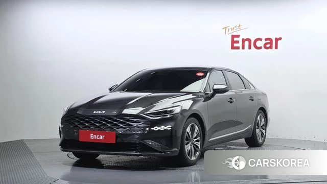 Kia K8 Hybrid 2022 Серый из Кореи