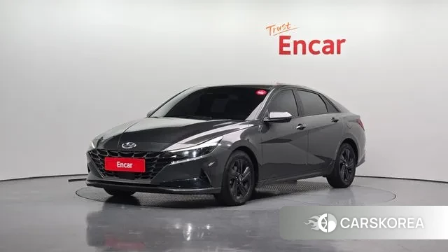 Hyundai Avante Hybrid (CN7) 2020 Серый из Кореи