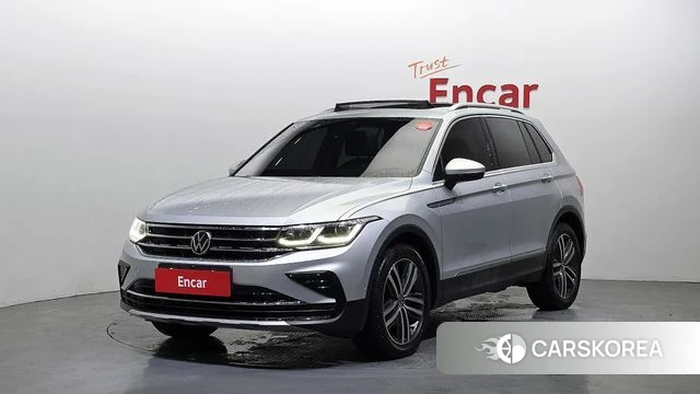 Volkswagen Tiguan second Generation 2023 Серебряный из Кореи