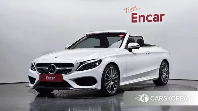 Mercedes-Benz C-Class W205 2018 Белый из Кореи
