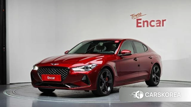 Genesis G70 2018 Красный из Кореи