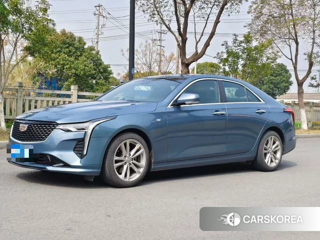 Cadillac CT4 2023 Синий из Китая
