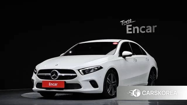 Mercedes-Benz A-Class W177 2021 Белый из Кореи