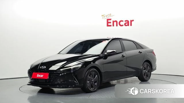 Hyundai Avante (CN7) 2022 Черный из Кореи