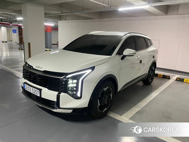 Kia The New Sportage 5th Generation 2025 Белый из Кореи