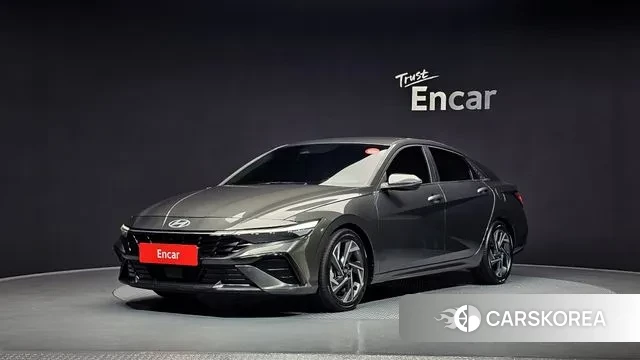 Hyundai The New Avante (CN7) 2023 Серый из Кореи