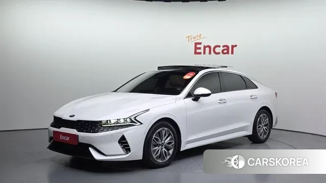 Kia K5 Hybrid 3rd Generation 2021 Белый из Кореи
