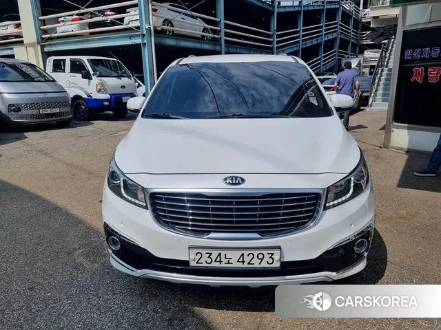 Kia All New Carnival 2018 Белый из Кореи