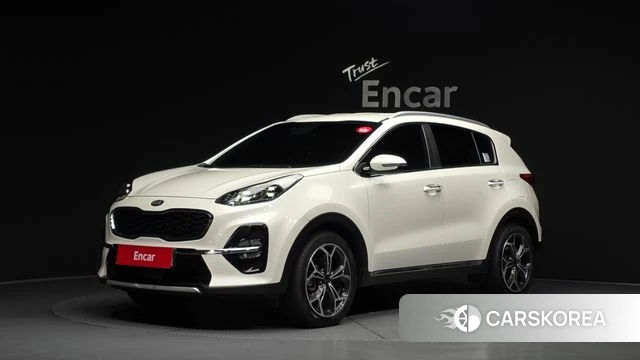 Kia Sportage The Bold 2021 Белый из Кореи