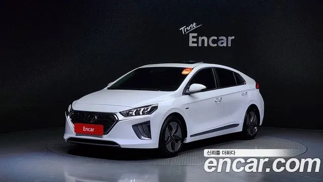 Hyundai The New Ionic Hybrid 2019 Белый из Кореи