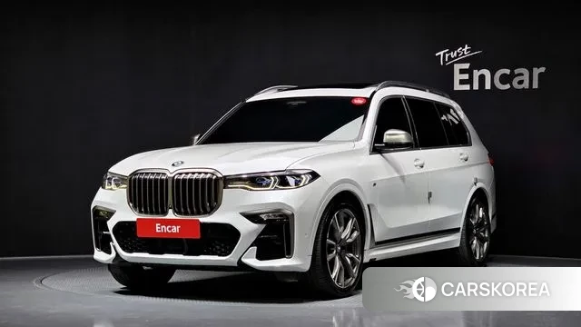 BMW X7 (G07) 2020 Белый из Кореи