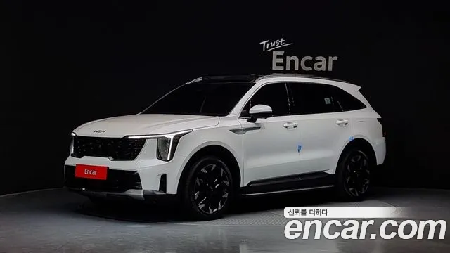 Kia The New Sorento 4th Generation 2024 Белый из Кореи