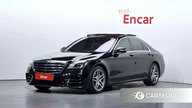 Mercedes-Benz S-Class W222 2020 Черный из Кореи