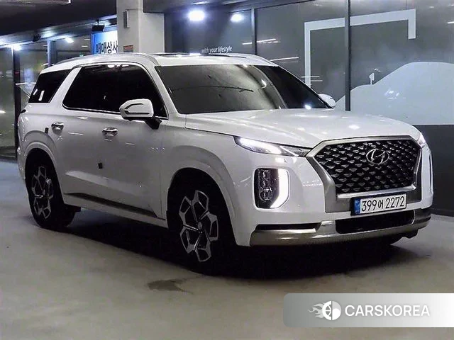 Hyundai Palisade 2022 Белый из Кореи