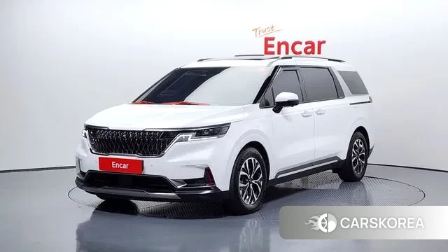 Kia Carnival 4th generation 2023 Белый из Кореи