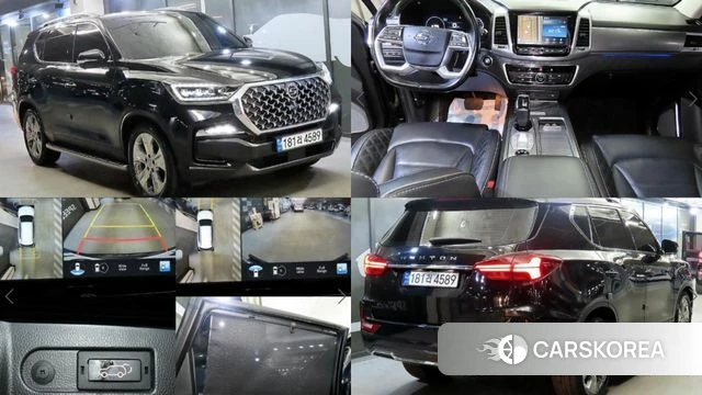 Ssangyong All New Rexton 2020 Черный из Кореи