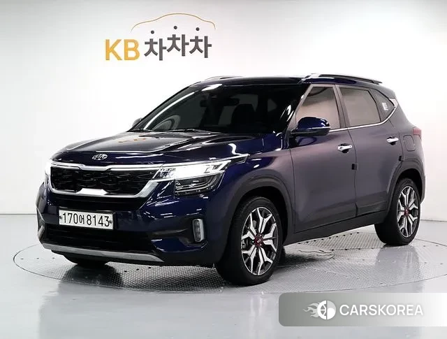 Kia Seltos 2020 Синий из Кореи