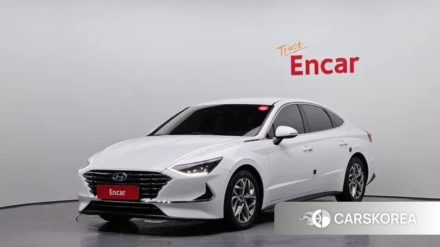 Hyundai Sonata (DN8) 2019 Белый из Кореи