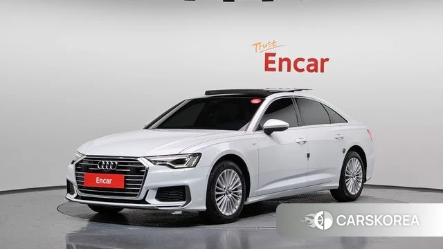 Audi A6 (C8) 2020 Белый из Кореи