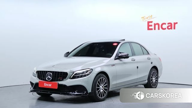 Mercedes-Benz C-Class W205 2019 Серебристо-серый из Кореи