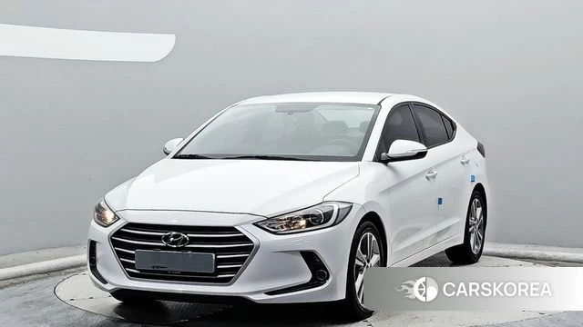 Hyundai Avante AD 2018 Белый из Кореи