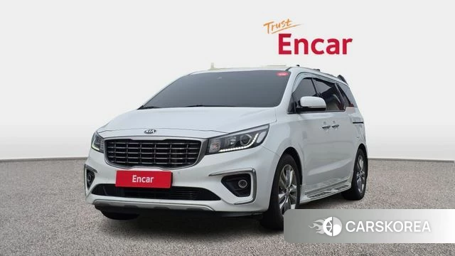 Kia The New Carnival 2018 Белый из Кореи