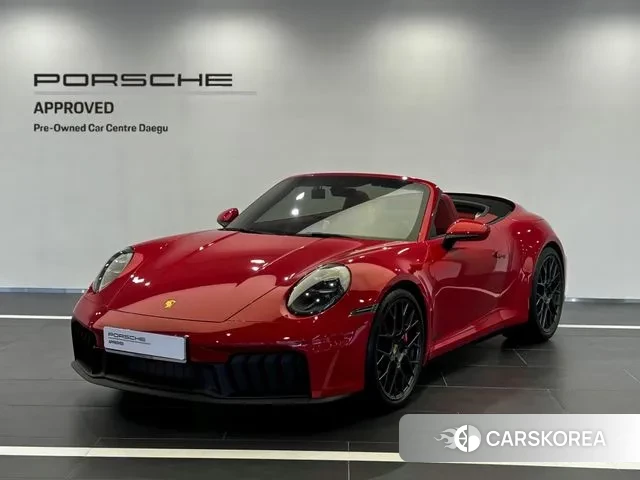 Porsche 911(992) 2025 Красный из Кореи