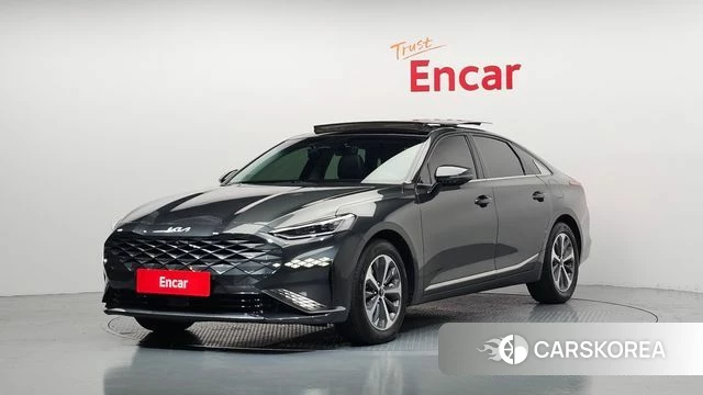 Kia K8 Hybrid 2022 Серый из Кореи