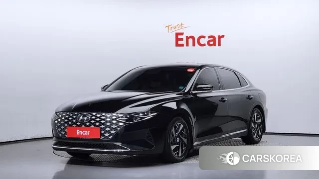Hyundai The New Grandeur IG Hybrid 2020 Черный из Кореи