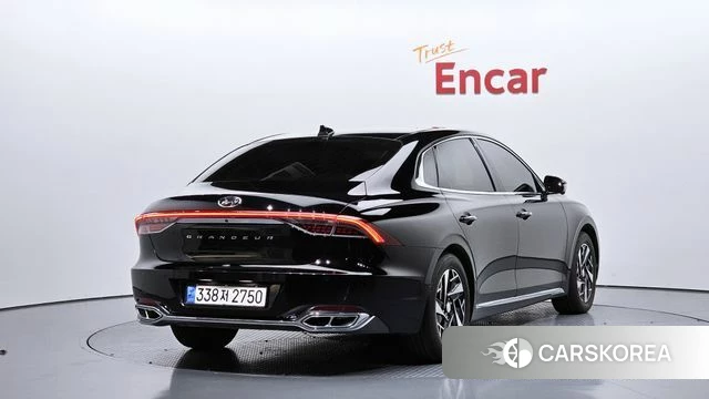 Hyundai The New Grandeur IG Hybrid 2020 Черный из Кореи