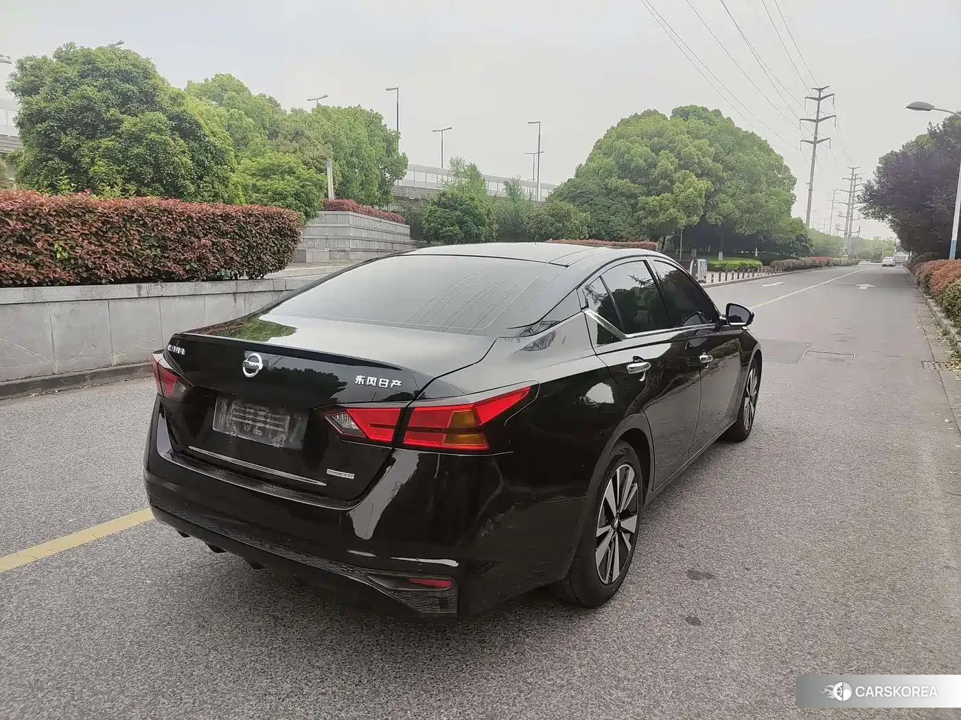 Nissan Altima 2021 Черный из Китая