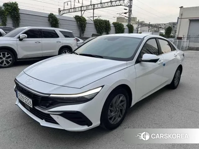 Hyundai The New Avante (CN7) 2024 Белый из Кореи