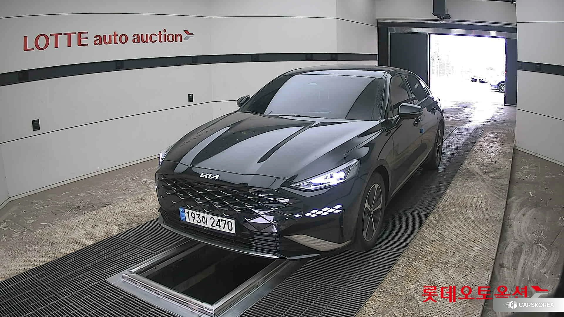 Kia K8 Hybrid 2022 Aurora Black Pearl из Кореи