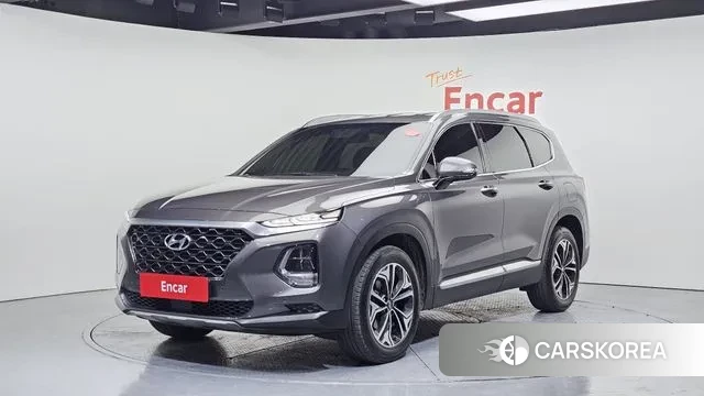 Hyundai Santa Fe TM 2020 Серый из Кореи
