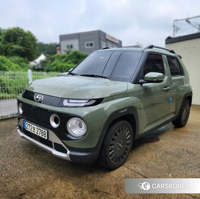 Hyundai Casper 2022 Зеленый из Кореи