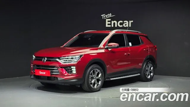 Ssangyong Beautiful Korando 2019 Красный из Кореи