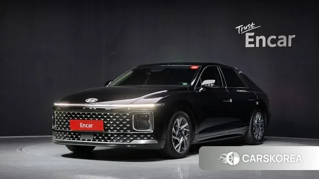 Hyundai Grandeur Hybrid (GN7) 2023 Черный из Кореи