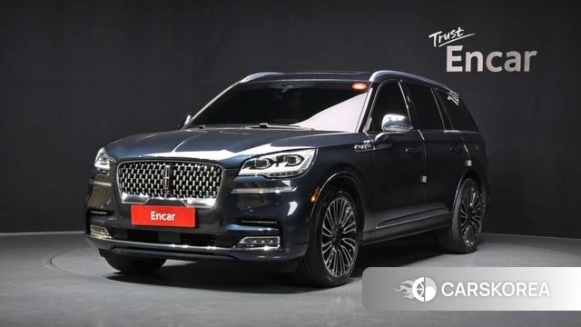 Lincoln Aviator 2nd generation 2021 Серый из Кореи