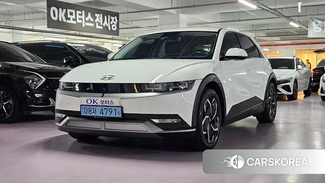 Hyundai Ionic 5 2021 Белый из Кореи
