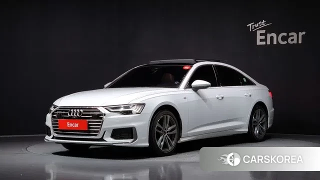 Audi A6 (C8) 2023 Белый из Кореи