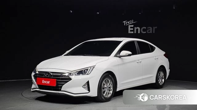 Hyundai The New Avante AD 2019 Белый из Кореи