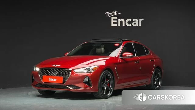 Genesis G70 2020 Красный из Кореи