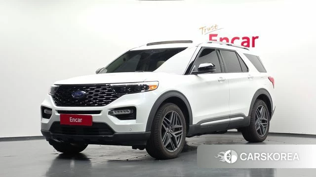 Ford Explorer 6th Generation 2021 Белый из Кореи