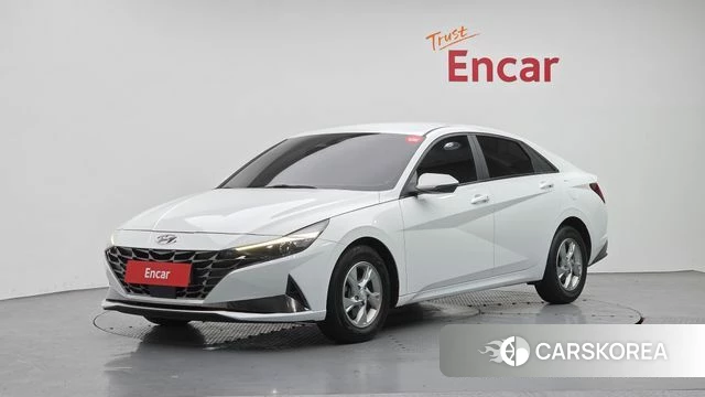 Hyundai Avante (CN7) 2020 Белый из Кореи