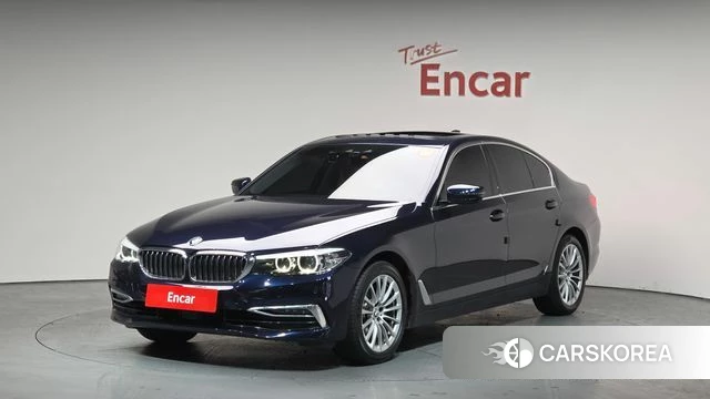 BMW 5 Series (G30) 2020 Синий из Кореи