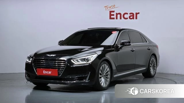 Genesis EQ900 2018 Черный из Кореи