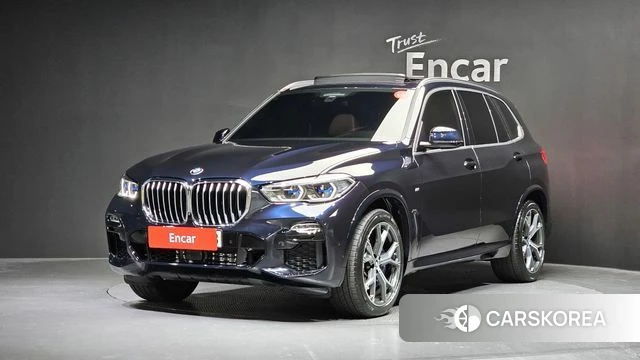 BMW X5 (G05) 2021 Черный из Кореи