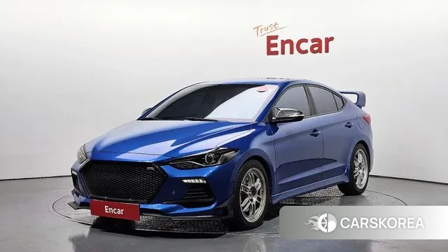 Hyundai Avante AD 2018 Синий из Кореи