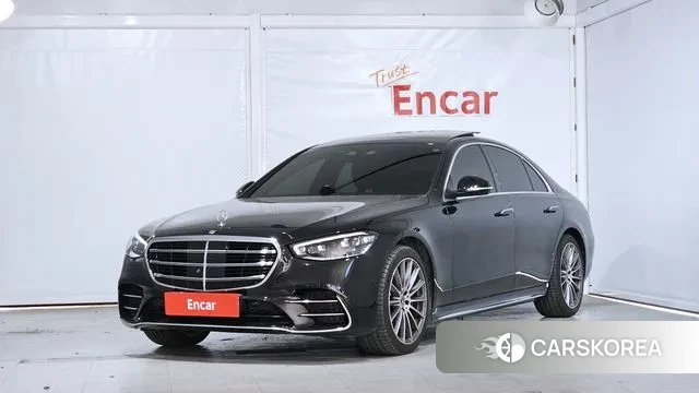 Mercedes-Benz S-Class W223 2023 Черный из Кореи